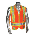 Radwear Usa Radians 6ANSI-ZRCTARV Type R Class 2 Safety Vest HV-6ANSI-ZRCTARV-R