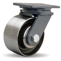 Hamilton Extended Service Swivel Caster, 6" x 3" Forged Steel Wheel, 3/4" Precision Tapered Bearing S-ES-63FST