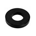 Te-Co Flat Washer, For Screw Size 1/4" , Steel Black Oxide Finish, 25 PK 42619