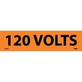 Nmc Voltage Marker, Ps Vinyl, 120 Volts, 2x9 J2003O