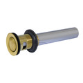 Kingston Brass Brass, Bathroom Sink Drain, Push Pop-Up Drain with Overflow KB8107