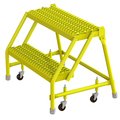 Tri-Arc Step2 Steel Rolling Ladder, With 24"Wx10 KDSR002242-Y