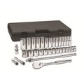 Kd Tools SAE Stndrd/Deep Mechanic Tool Set, 33pcs. 80715