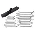 Kd Tools Metric Long Pattern Combination Non-Ratcheting Wrench Set, 18 Piece KDT81920