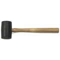 Kd Tools Rubber Mallet, Wood Hickory Handle, 16 oz. 82259