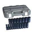 Kd Tools 1/2" Drive Deep Impact Socket Set Manganese Phosphate Coating 84934N