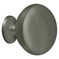 Deltana Knob Round Solid Antique Nickel KR114U15A