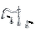 Kingston Brass KS1341PKL Roman Tub Filler with Cross Handle KS1341PKL