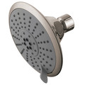 Kingston Brass Shower Head, Brushed Nickel, Wall Mount KX258