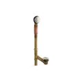 Kohler Clearflo Brass Toe Tap Bath Drain 7259-BN