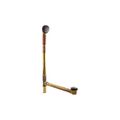 Kohler Clearflo Brass Toe Tap Bath Drain 7265-2BZ