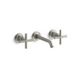 Kohler Purist Widespread Wall-Mount Bathroom T14413-3-BN