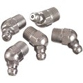 Lincoln Lubrication Taper Short Thread 45 Degree Angle Grease Fittings -Card Of, 1/4", 28 LIN5291