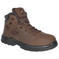 Hoss Boot Co Hoss Mens Lorne Brown Soft Toe Hiker, M 60473