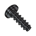 Zoro Select Thread Forming Screw, #8-16 x 5/16 in, Wax Steel Pan Head Phillips Drive, 10000 PK 0805LPPB