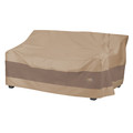 Duck Covers Elegant Swiss Coffee Patio Sofa/Loveseat Cover, 104"x40"x35" LSO1044035