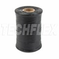 Techflex Poly, Lacing Tape, Size 3 Fin B Black LT2-S3-FB-BK