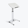 Luxor Pneumatic Adjustable-Height Lectern LX-PNADJ-WH