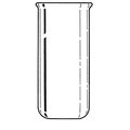 Labconco Lyph-Lock Flask Bottom 250 mL 7557600