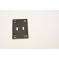 Brass Accents Arts and Craft Double Switch, Number of Gangs: 2 Venetian Bronze Finish M05-S5630-613VB