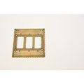 Brass Accents Arts and Craft Triple GFCI, Number of Gangs: 3 Antique Brass Finish M05-S5690-609