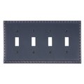 Brass Accents Egg and Dart Quad Switch, Number of Gangs: 4 Venetian Bronze Finish M05-S7591-613VB