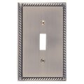 Brass Accents Georgian Single Switch, Number of Gangs: 1 Antique Brass Finish M06-S8500-609