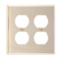 Brass Accents Quaker Double Outlet, Number of Gangs: 2 Polished Brass Finish M07-S4560-605
