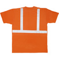 Mutual Industries High Visibility Polyester ANSI Class, PK2, 10 in Height, 10 in Width M16357-0-4