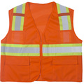 Mutual Industries High Visibility Polyester ANSI Class, PK2, 10 in Height, 10 in Width M16368-1-1