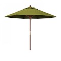 California Umbrella Patio Umbrella, Octagon, 97.5" H, Olefin Fabric, Kiwi 194061037034