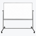 Luxor Mobile Magnetic Double-Sided Ghost Grid Whiteboard, 72” x 40” MB7240LB