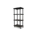 Spc Industrial Dura-Shelf, Mobile, 36x24", 4-Shelf System MDS3624X4