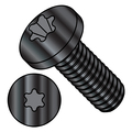 Zoro Select M3-0.50 x 12 mm Torx Pan Machine Screw, Black Oxide Steel, 3000 PK MI312MTPB