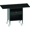 Irsg Mobile Point of Sale Cart with drawer and bottom shelf MPOS-28-REG