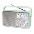 Jensen Portable AM/FM Radio-Green MR-750-GR