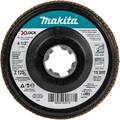 Makita X-LOCK 4 1/2" Type 27 Flap Disc, 120 Gri T-03953