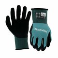 Makita Gloves, Cut Level 1, Nitrile, Large/XL T-04123
