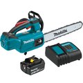 Makita Top Handle Chain Saw Kit, Cordless, 12 in XCU10SM1