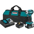 Makita Impact Driver Kit, 18.0 V, Li-Ion Battery XDT19T