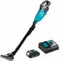 Makita Cordless Upright Vacuum, 8", 42cfm, 2.9lb XLC09R1B