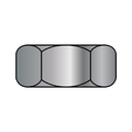 Zoro Select Hex Nut, 5/8"-11, Steel, Galvanized, 35/64 in Ht, 250 PK 62NFG