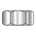 Zoro Select Hex Nut, 3/4"-10, Stainless Steel, Not Graded, Plain, 47/64 in Ht, 100 PK 75NHH188
