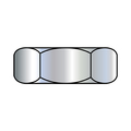Zoro Select Jam Nut, 1/4"-28, Steel, Zinc Plated, 5/32 in Ht, 4000 PK 15NJ