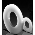 Bunting Bearings Nylon Thrust Washer, 1/2x1/16" L, PK10 NT081601