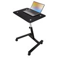 Seville Classics Laptop Cart, 23.62" W, 20.47 to 33.07" H OFF65934B