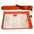 Outpak Washout Tool Bag, Blueprint Plan Bag, Blue 910-000100