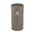 Glaro 23 gal Round Recycling Bin, Bronze Vein P-1542BV-BV-P5