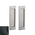 Baldwin Estate Passage Sliding Door Locks Satin Black PD005.190.PS