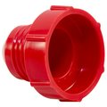 Caplugs Plug, PD Series, Red, PK1000 PD-40 (LDPE)